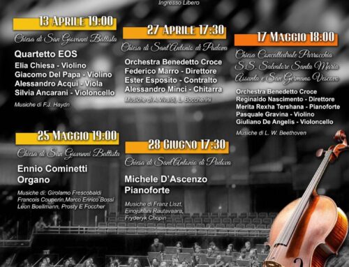 Dal 13 aprile al 28 giugno, la rassegna musicale “ll Giubileo di Cassino”